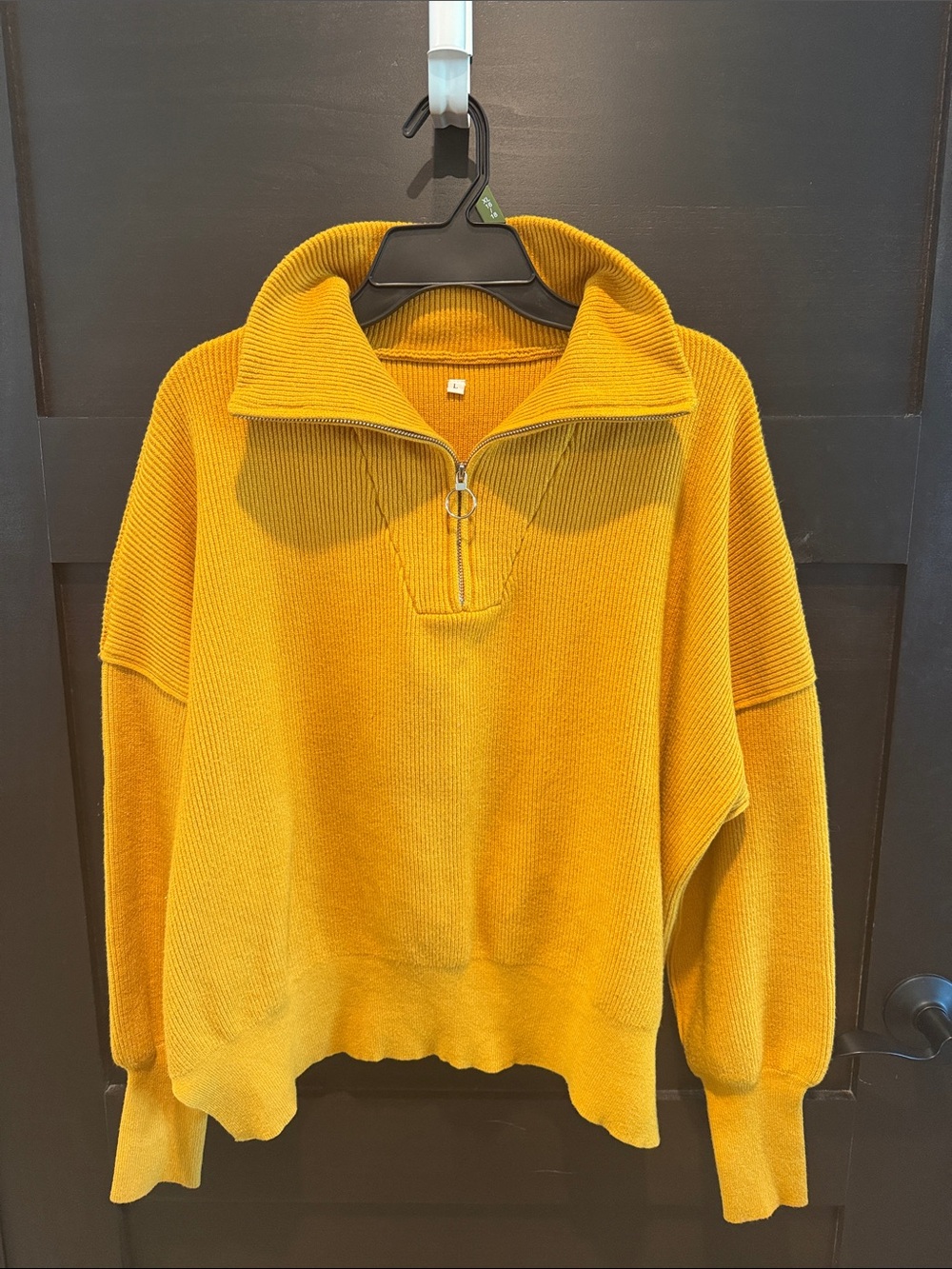 Amazon Women's Quarter-Zip Pullover Sweater